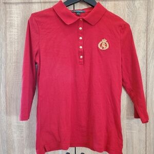 Ralph Lauren Red Polo Shirt